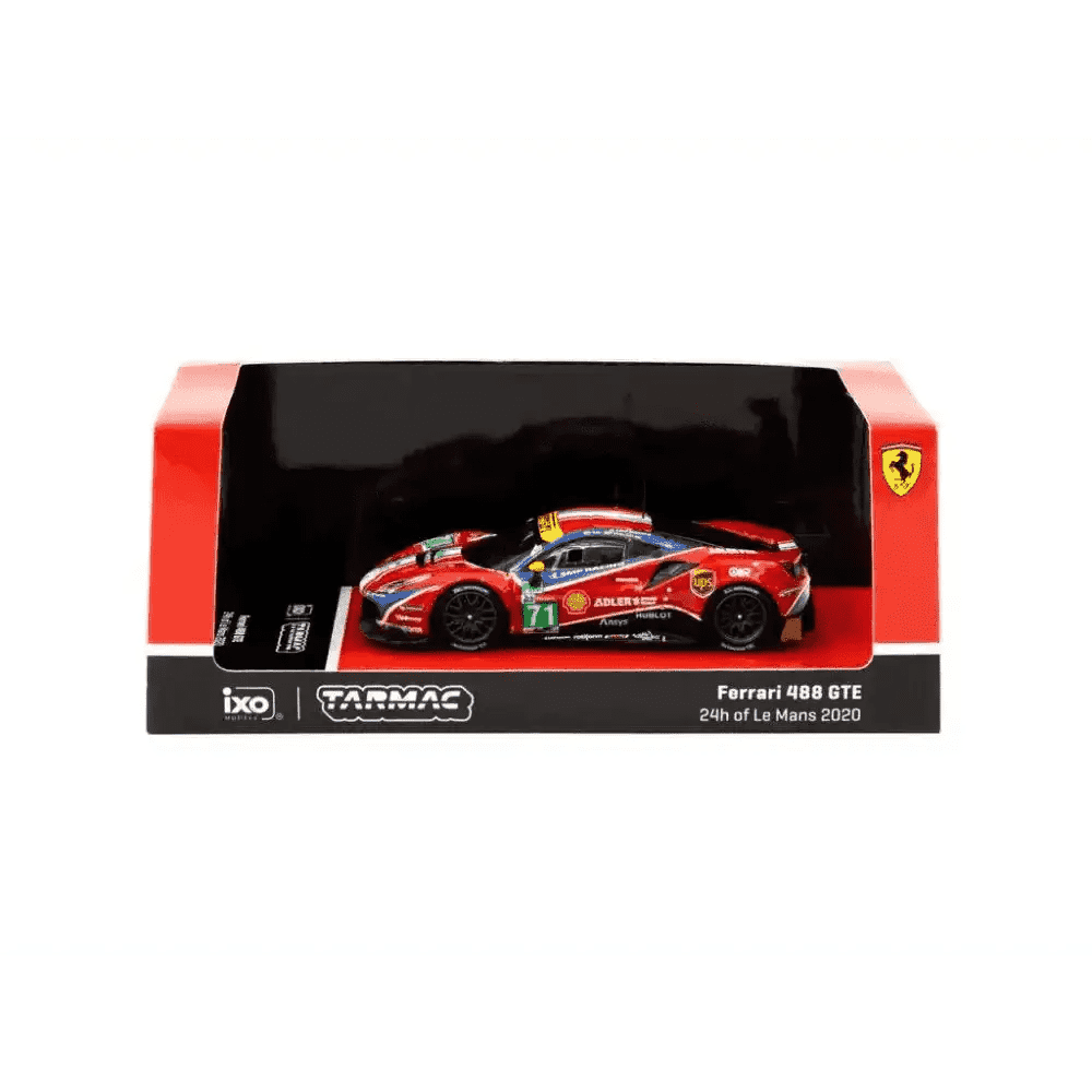 Tarmac Works x IXO 1:64 Ferrari 488 GTE 4h of Le Mans 2020 #71