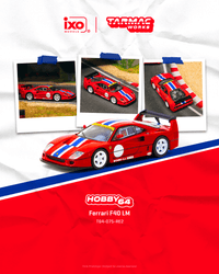 Thumbnail for Tarmac Works x IXO 1:64 Ferrari F40 LM Red