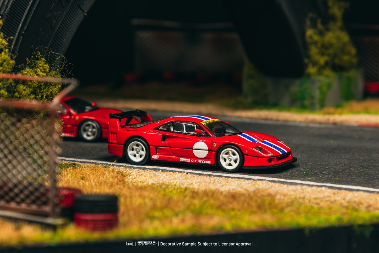 Tarmac Works x IXO 1:64 Ferrari F40 LM Red