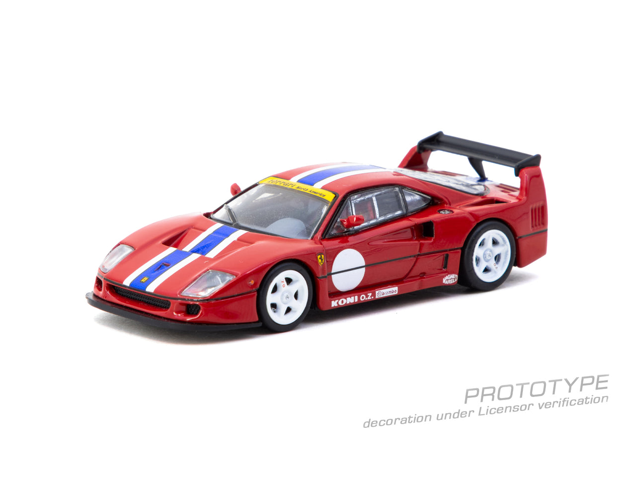Tarmac Works x IXO 1:64 Ferrari F40 LM Red