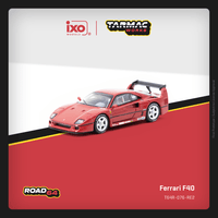 Thumbnail for Tarmac Works x IXO 1:64 Ferrari F40 Red