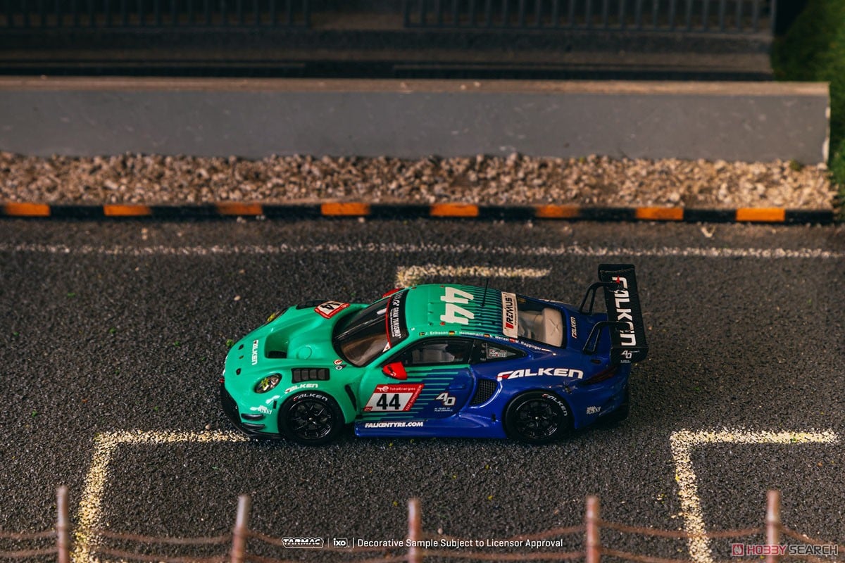 Tarmac Works x IXO 1:64 Porsche 911 GT3 R #44 Nurburgring 24h 2023