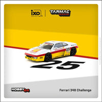 Thumbnail for Tarmac Works x IXO Ferrari 348 Challenge Shell Racing