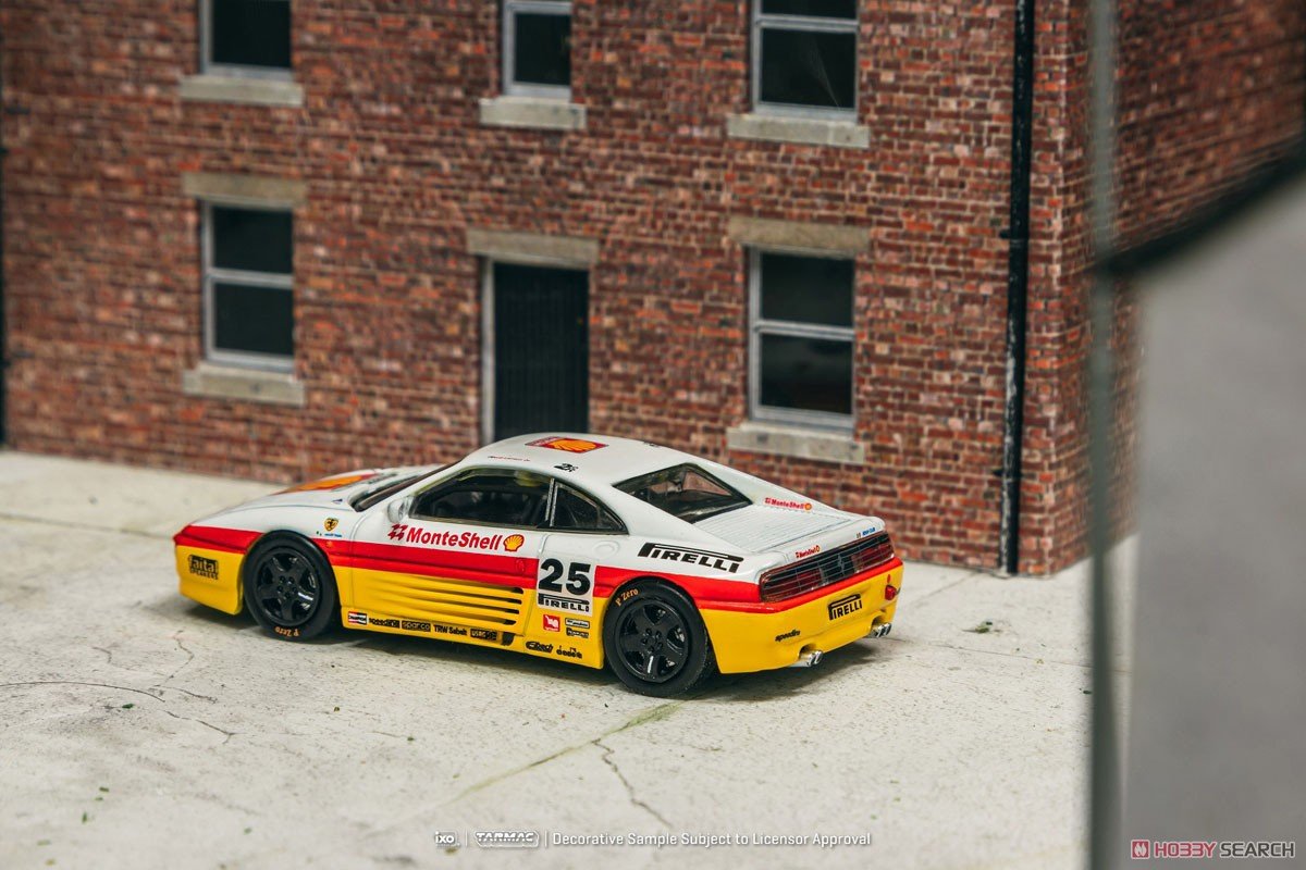Shell Racing Challenge Tarmac Works x IXO Ferrari 348 Challenge Shell Racing – Little Luca's Toys