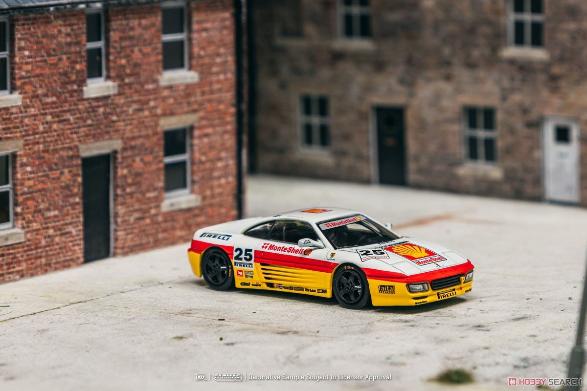Shell Racing Challenge Tarmac Works x IXO Ferrari 348 Challenge Shell Racing – Little Luca's Toys
