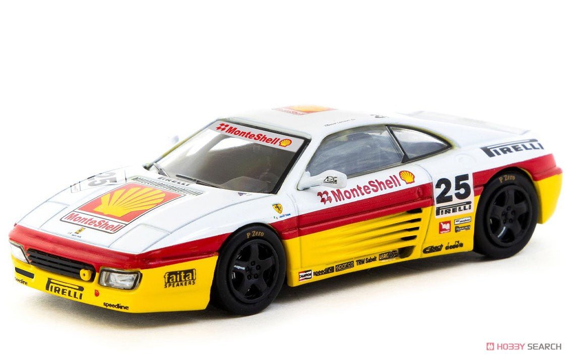 Shell Racing Challenge Tarmac Works x IXO Ferrari 348 Challenge Shell Racing – Little Luca's Toys