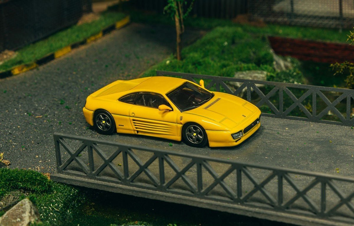 Tarmac Works x IXO Ferrari 348 Challenge Yellow