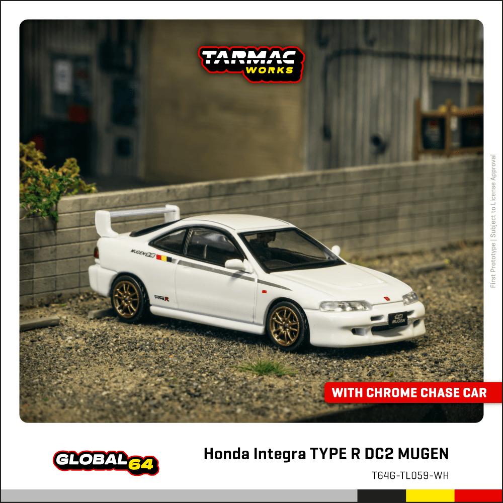 Tarmac works 1:64 Honda Integra TYPE 2 R DC2 Mugen White – Little