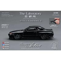 Thumbnail for The Laboratory 1:64 Garage Active Widebody R32 Pure Black