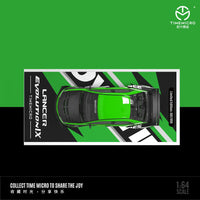 Thumbnail for Time Micro 1:64 Mitsubishi Evolution IX Green Goblin