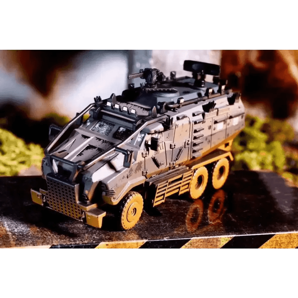 Tiny 1:72 Warriors of Future Armoured Vehicle Mud Weathered B16 MRAP Special Edition