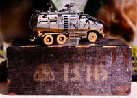 Thumbnail for Tiny 1:72 Warriors of Future Armoured Vehicle Mud Weathered B16 MRAP Special Edition