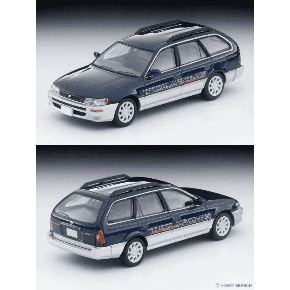 Tomica Limited Vintage LV-N287A Toyota Corolla Wagon L Touring Blue/silver