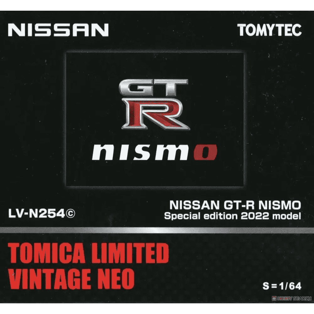 Tomica Limited Vintage Neo LV-N254C Nissan GT-R Nismo Special Edition Black