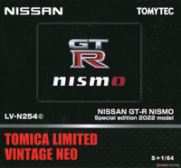 Thumbnail for Tomica Limited Vintage Neo LV-N254C Nissan GT-R Nismo Special Edition Black