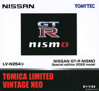 Thumbnail for Tomica Limited Vintage Neo LV-N254b Nissan GT-R Nismo Special Edition White