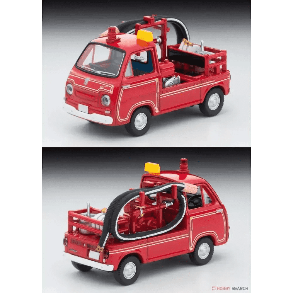 Tomica Limited Vintage TLV-68c Subaru Sambar Pump Fire Engine w/Figure