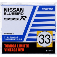 Thumbnail for Tomica Limited Vintage TLV-N185b Bluebird SSS-R Japanese Rally Championship