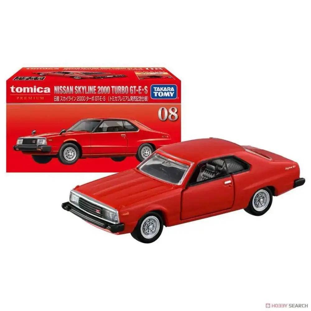 Tomica Premium 08 Nissan Skyline 2000 Turbo GT-E S Red