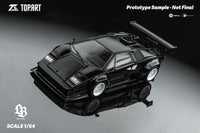 Thumbnail for Top Art 1:64 LBWK Countach Black TMCS 2025 Event Exclusive