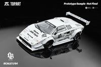 Thumbnail for Top Art 1:64 LBWK Countach White #41