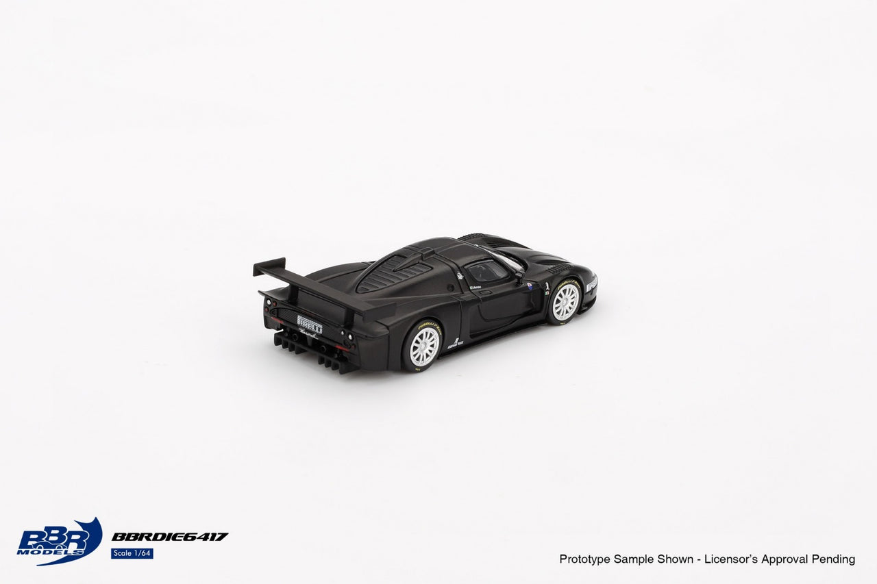 PRE-ORDER BBR Models 1:64 Masarati MC12 Competizione Test Fiorano 2004