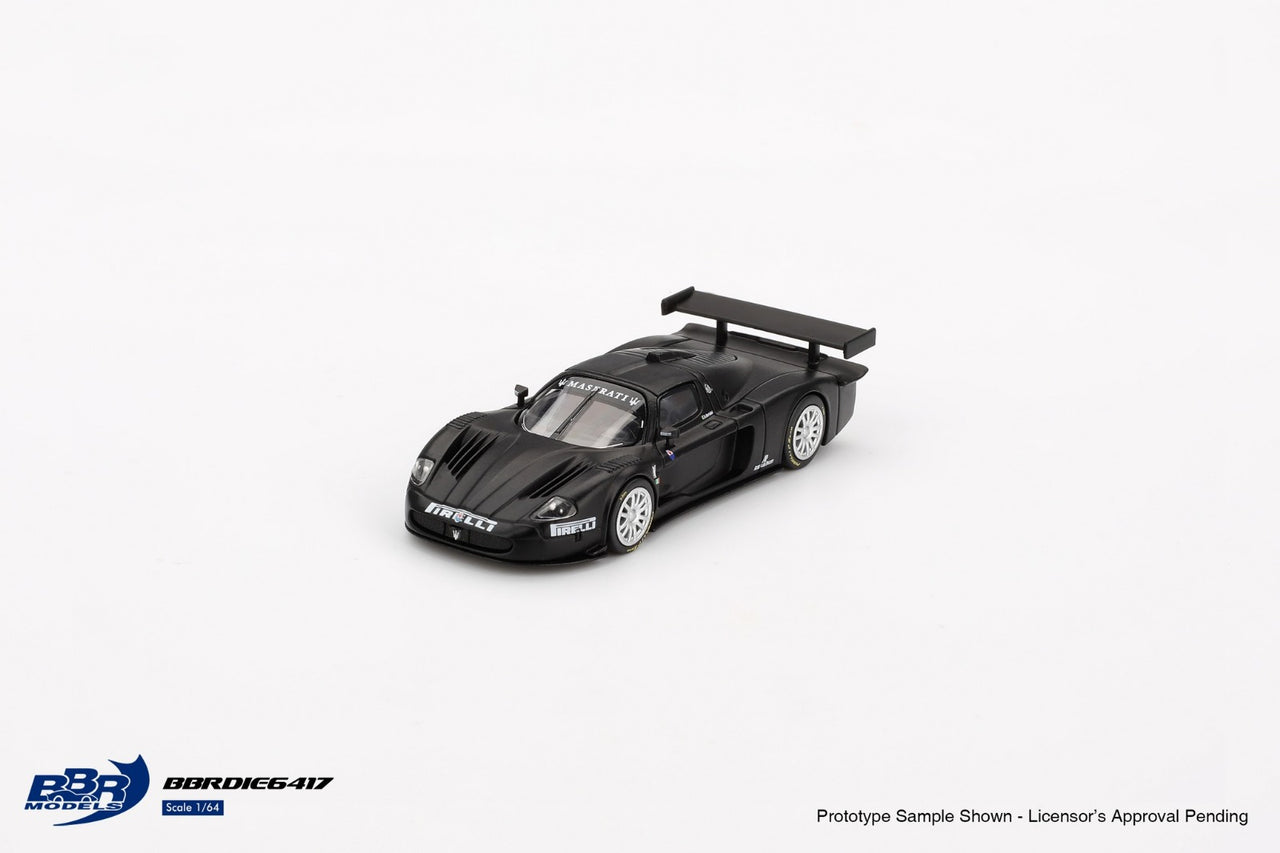 PRE-ORDER BBR Models 1:64 Masarati MC12 Competizione Test Fiorano 2004