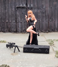 Thumbnail for KK Miniatures 1:64 High Quality Figure- Sniper Girl- Mrs Smith