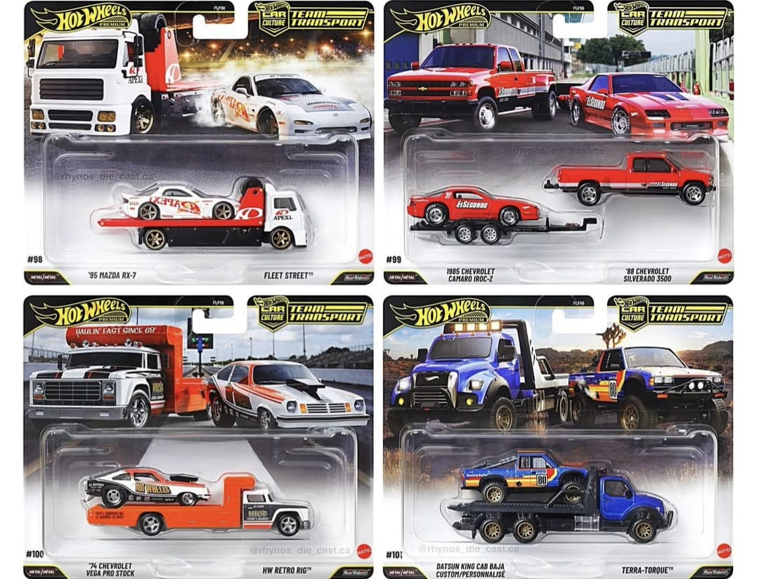 (PRE-ORDER) Hot Wheels Team Transport 2027 1:64 Premium Sealed Case