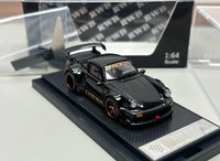 Thumbnail for FG 1:64 Porsche RWB 930 Fully Open Black