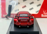Thumbnail for FG 1:64 Porsche RWB 930 Fully Open Metallic Red