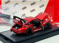 Thumbnail for FG 1:64 Porsche RWB 930 Fully Open Metallic Red