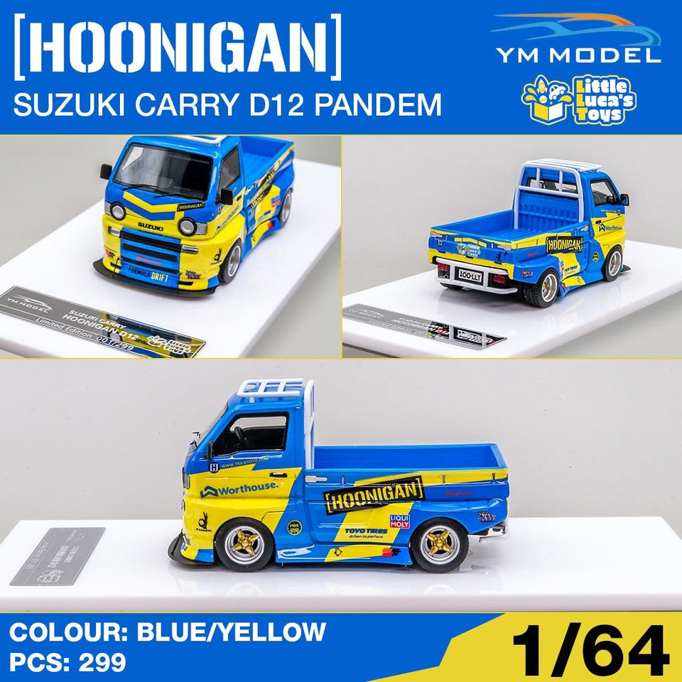 YM 1⁄64 パンデム スズキ キャリイ Pandem Rocket Bunny TM MODEL 1/64 