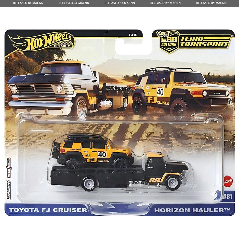 PRE-ORDER Hot Wheels Premium 1:64 Car Culture Team Transport 2025 MIX G Sealed Case