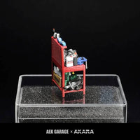 Thumbnail for PRE-ORDER Akara x AEK Garage 1:64 Tools Table Red