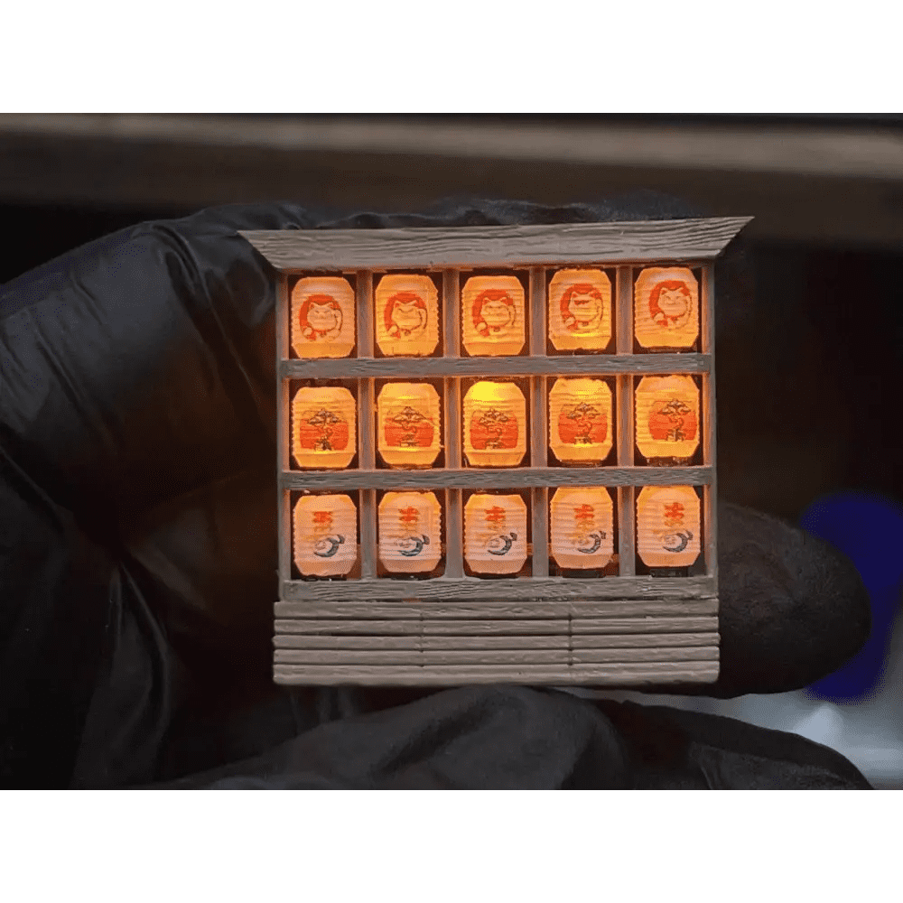 Akara x MR K 1:24 Japanese Lanterns w/ Lights