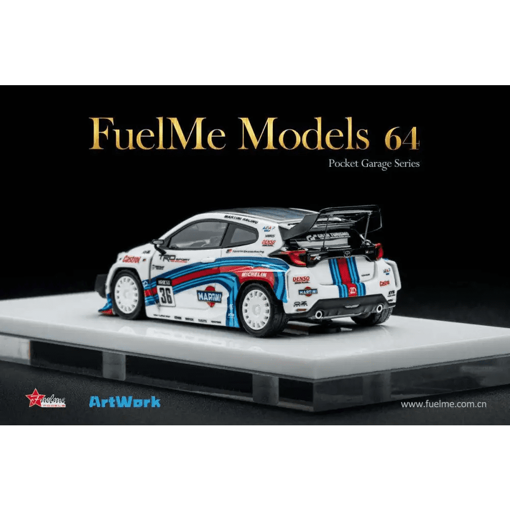 Fuel Me 1:64 Pandem Toyota GR Yaris Martini Racing