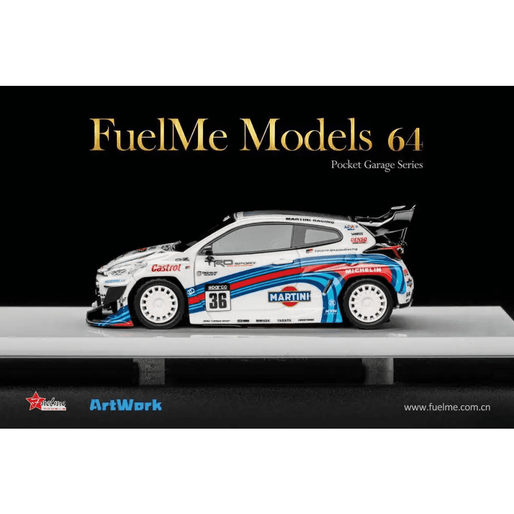 Fuel Me 1:64 Pandem Toyota GR Yaris Martini Racing