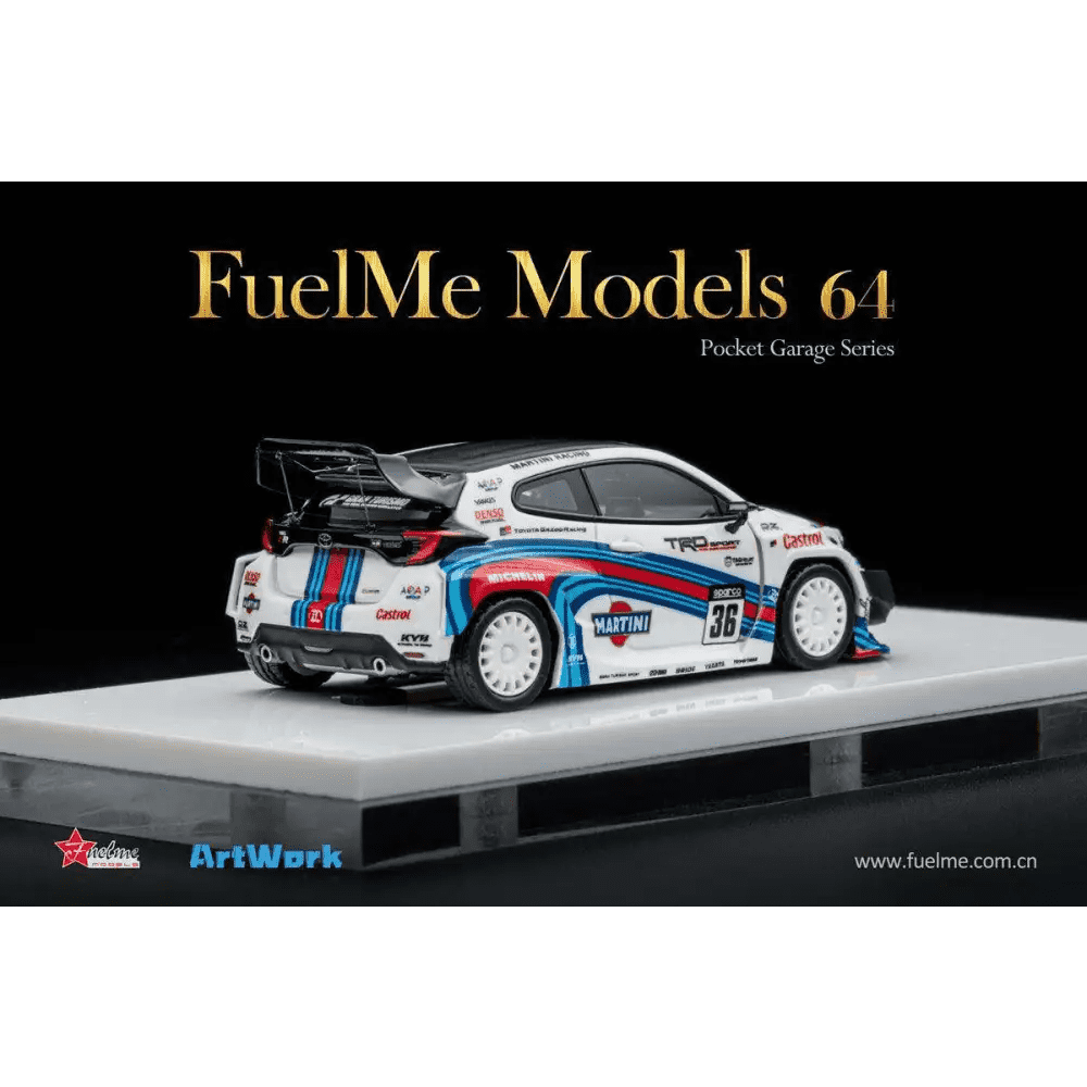 Fuel Me 1:64 Pandem Toyota GR Yaris Martini Racing