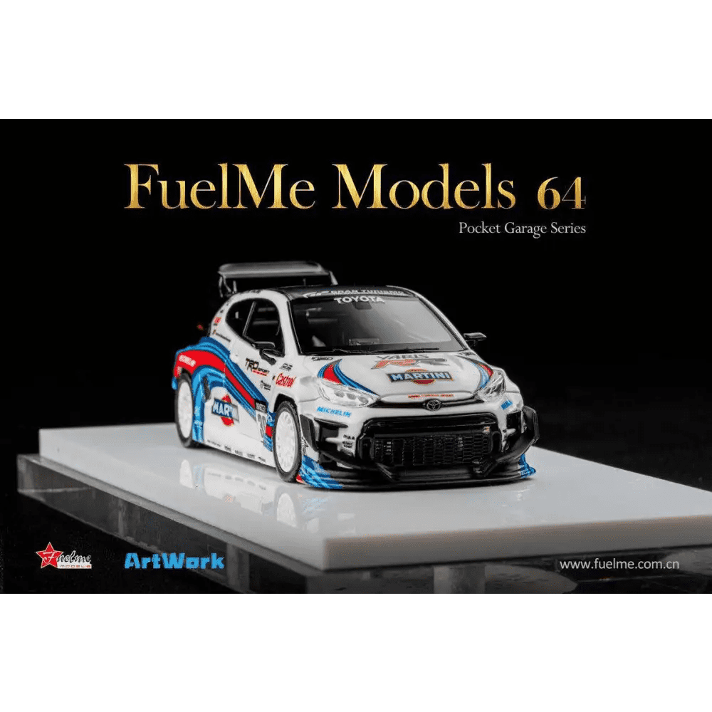 Fuel Me 1:64 Pandem Toyota GR Yaris Martini Racing