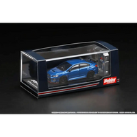 Thumbnail for Hobby Japan 1:64 Subaru WRX STI RA-R Full Option w/ Engine Blue Pearl