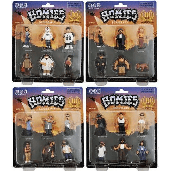 Homies Series 13 Blister Cards Set of 6 Figures