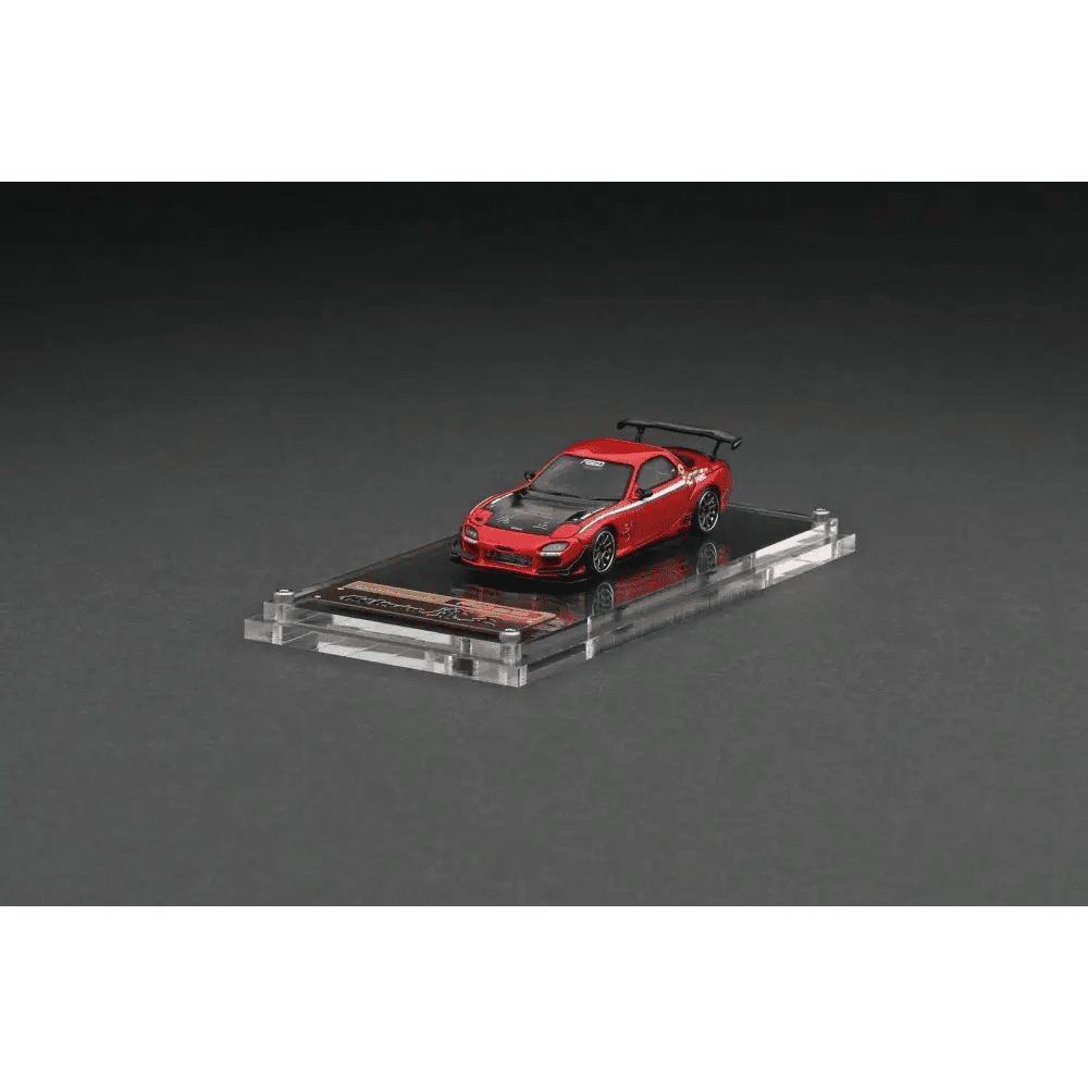 Ignition Model 1:64 Feed Mazda RX-7 FD3S Red