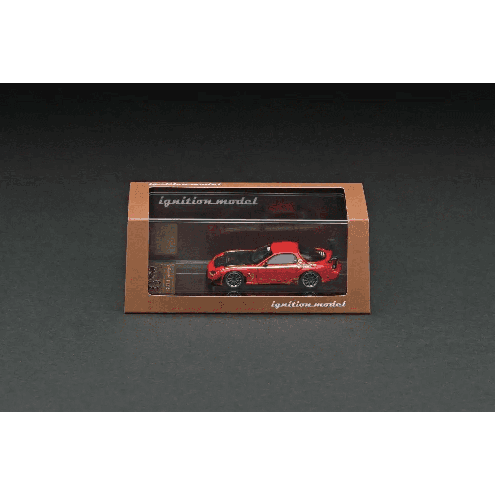 Ignition Model 1:64 Feed Mazda RX-7 FD3S Red