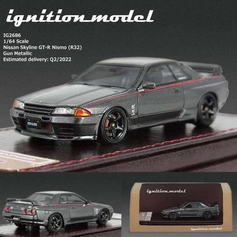 Ignition Model 1:64 Nismo R32 GT-R Gun Metallic IG2686