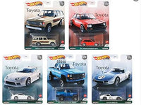 Thumbnail for Hot Wheels 1:64 Premium 1:64 Car Culture Toyota Complete Set 1-5