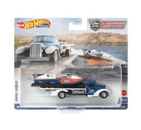 Thumbnail for Hot Wheels Premium 1:64 Team Transport HW Classic Hydroplane Speed Waze