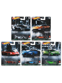 Thumbnail for Hot Wheels 1:64 Premium Car Culture Exotic Envy Complete Set 1-5