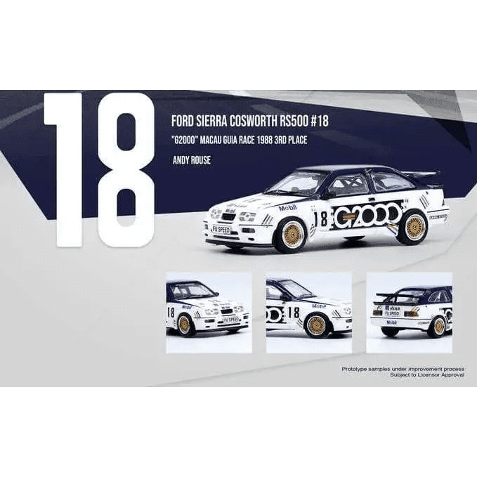 INNO64 1:64 Ford Sierra RS500 Cosworth #18