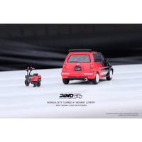 Thumbnail for INNO64 1:64 Honda City Turbo II w/ Motocompo Advan